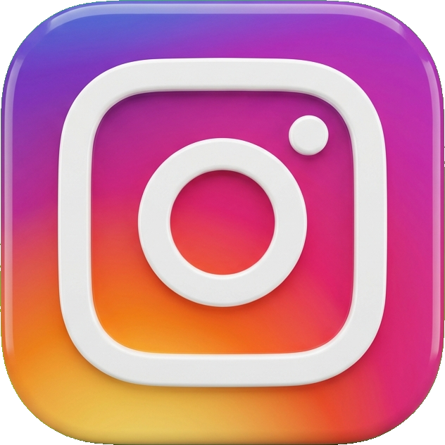Instagram 3D Icon