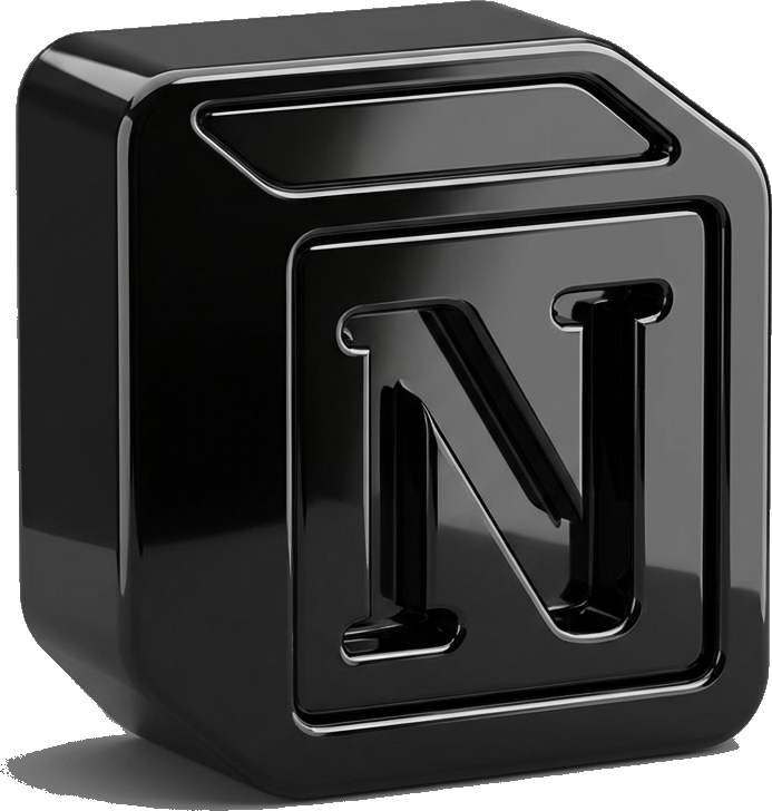 Notion 3D Icon